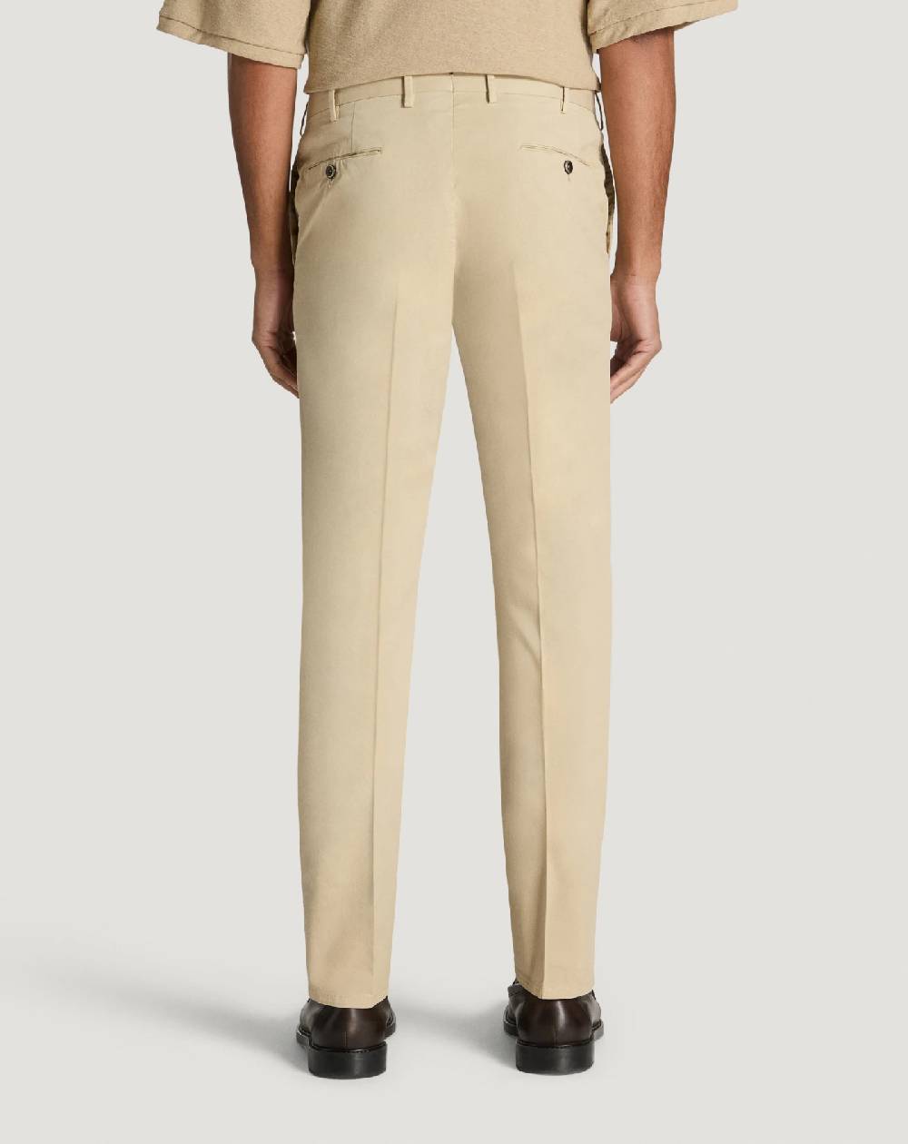 Pt Torino Pantaloni Slim in gabardina stretch Sottocosto