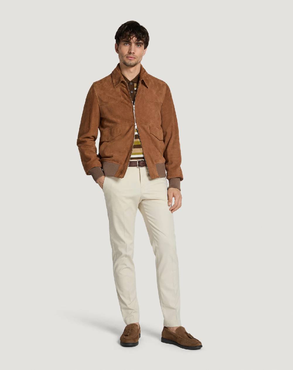 Pt Torino Pantaloni Master in cotone stretch délavé Economico