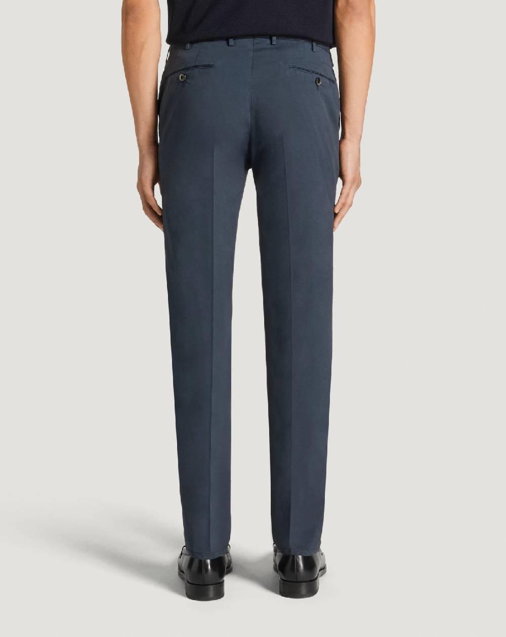 Pt Torino Pantaloni Slim in gabardina stretch Presa