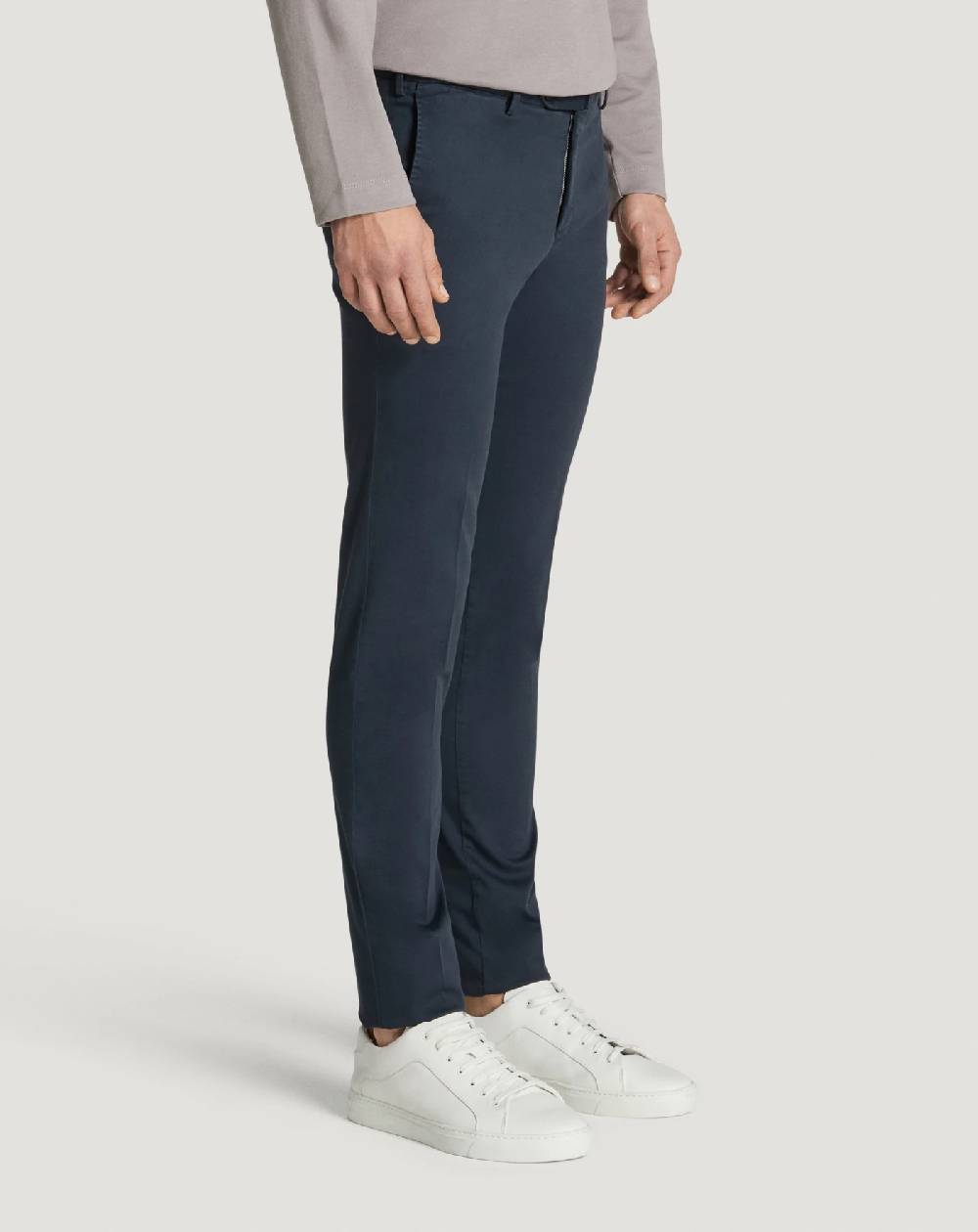 Pt Torino Pantaloni Superslim in tricotina stretch Outlet