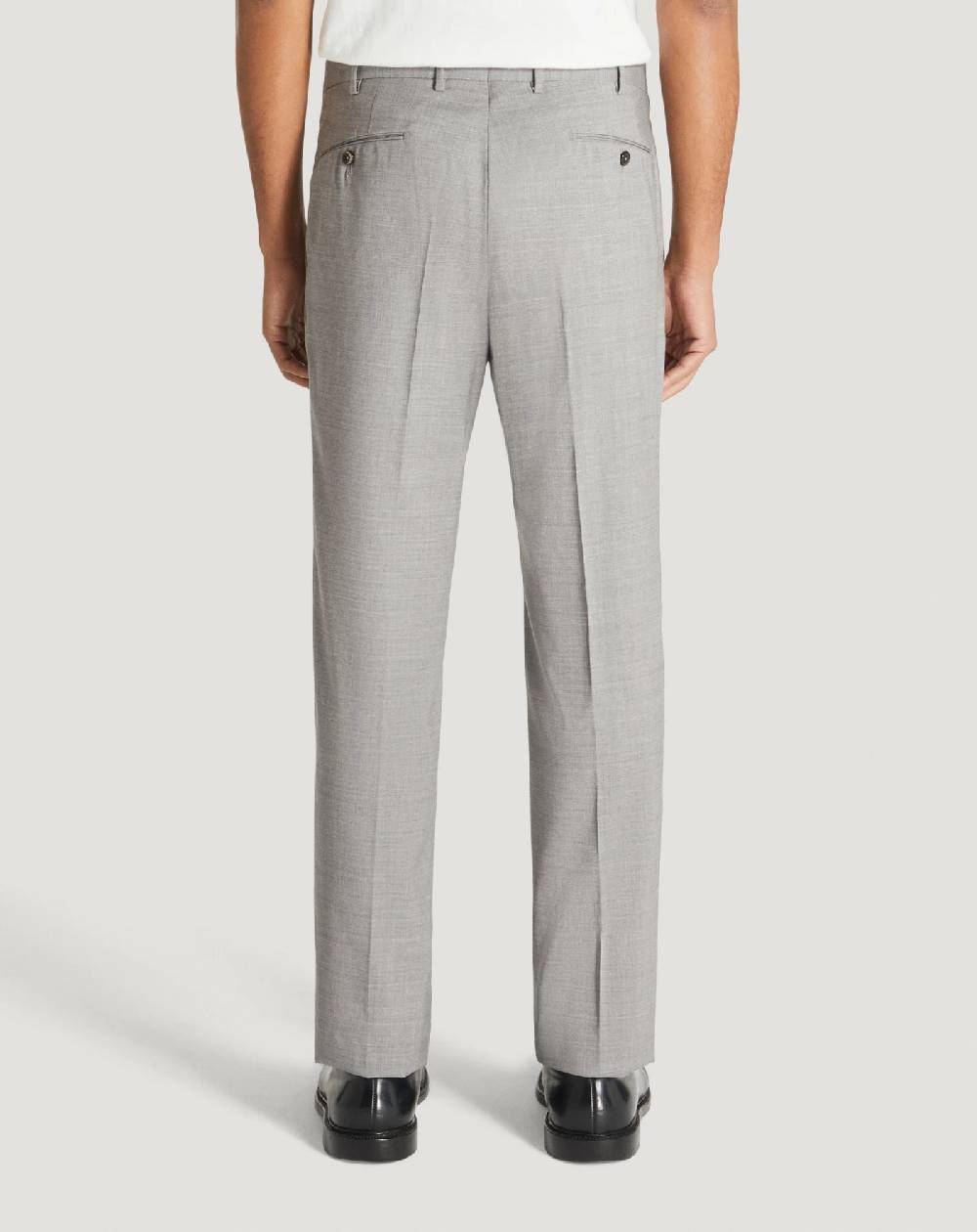 Pt Torino Pantaloni Slim in lana four season Vendita Economica