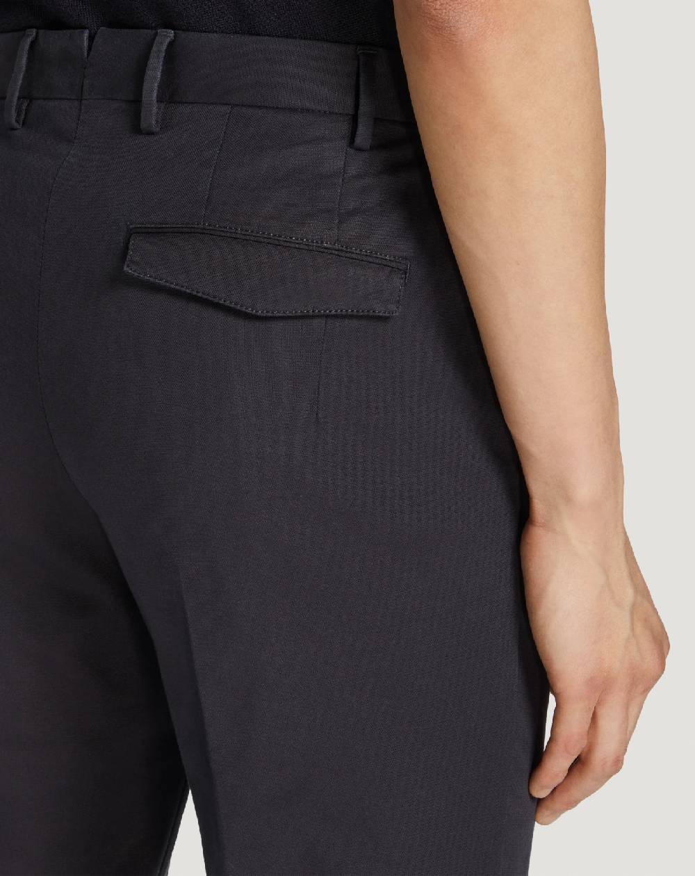 Pt Torino Pantaloni Master in cotone stretch délavé Saldi Di Fabbrica