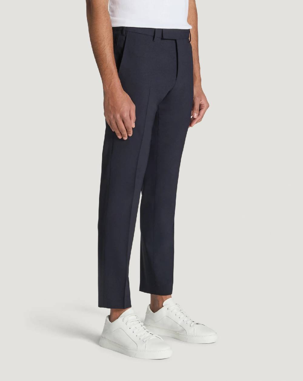 Pt Torino Pantaloni Dieci in lana tropical Vendite Flash