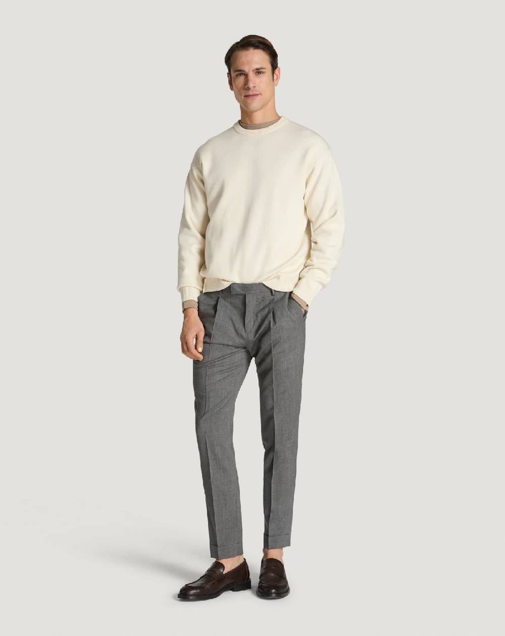 Pt Torino Pantaloni Master in lana four season Nuova