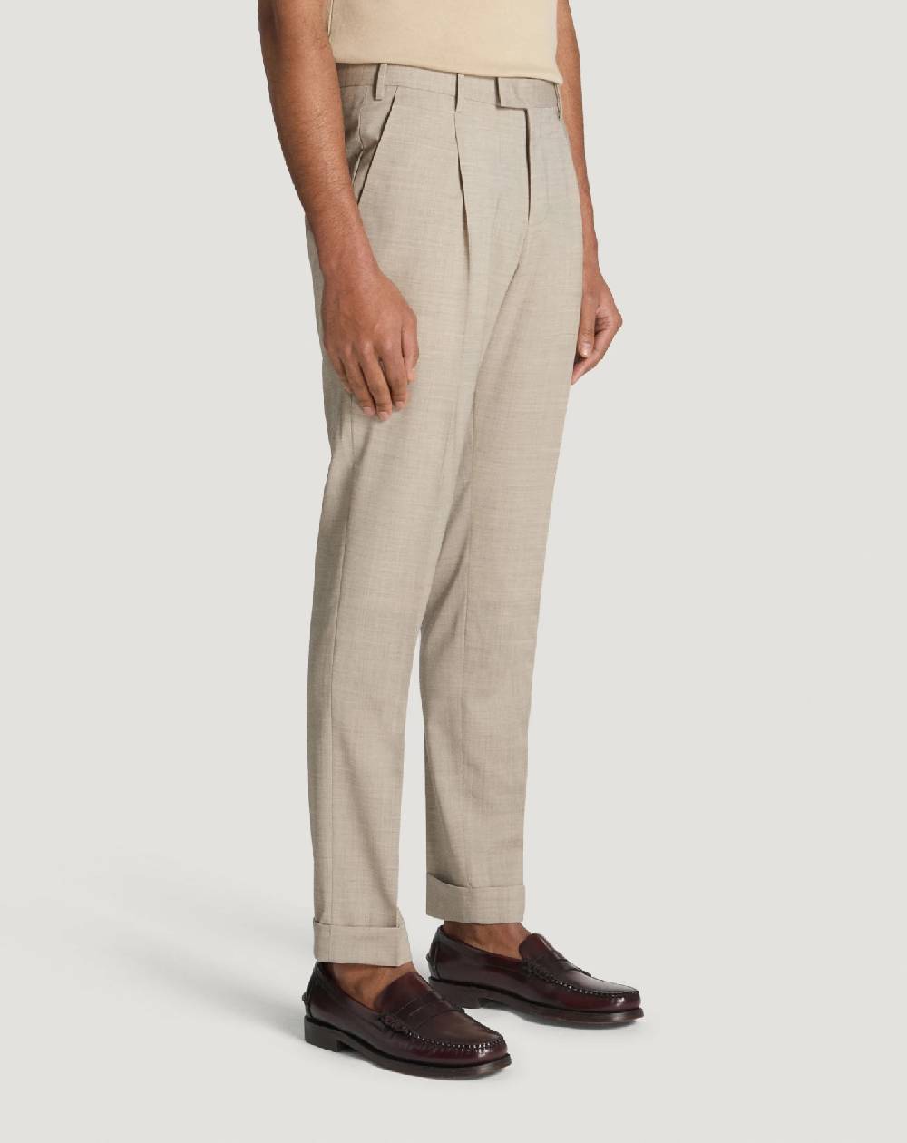 Pt Torino Pantaloni Master in lana four season Italy