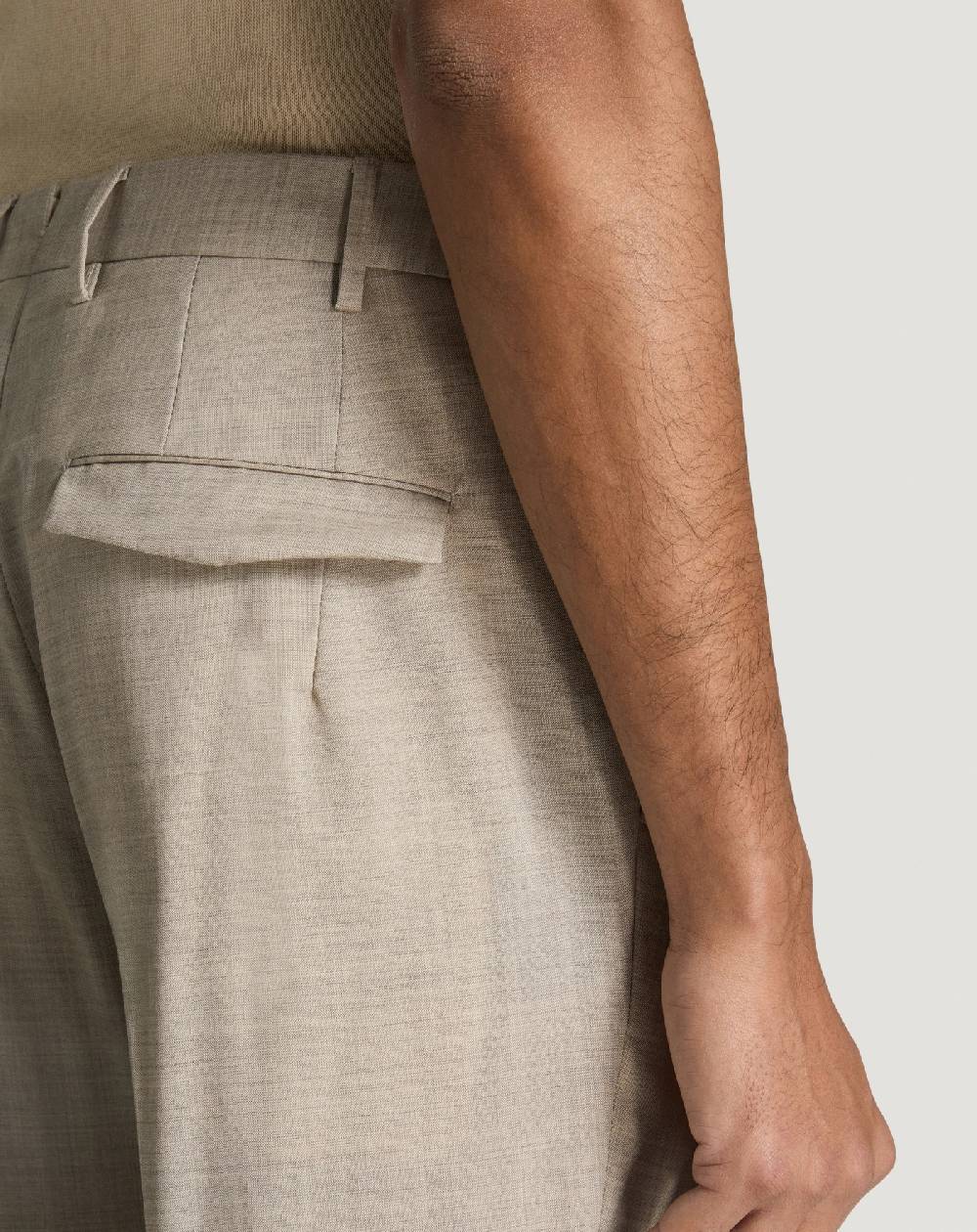 Pt Torino Pantaloni Master in lana four season Italy