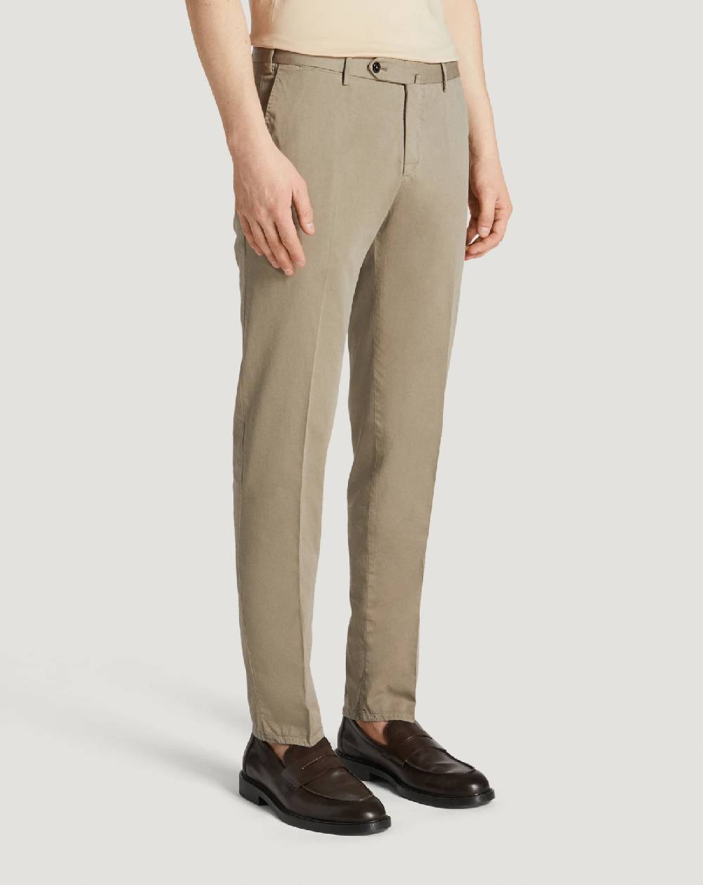 Pt Torino Pantaloni Slim in silkochino Italia