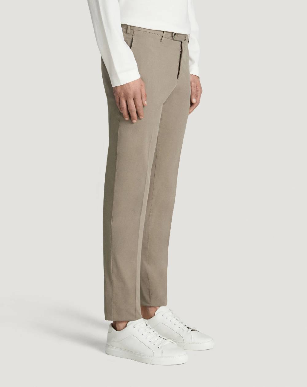 Pt Torino Pantaloni Slim in gabardina stretch 2025