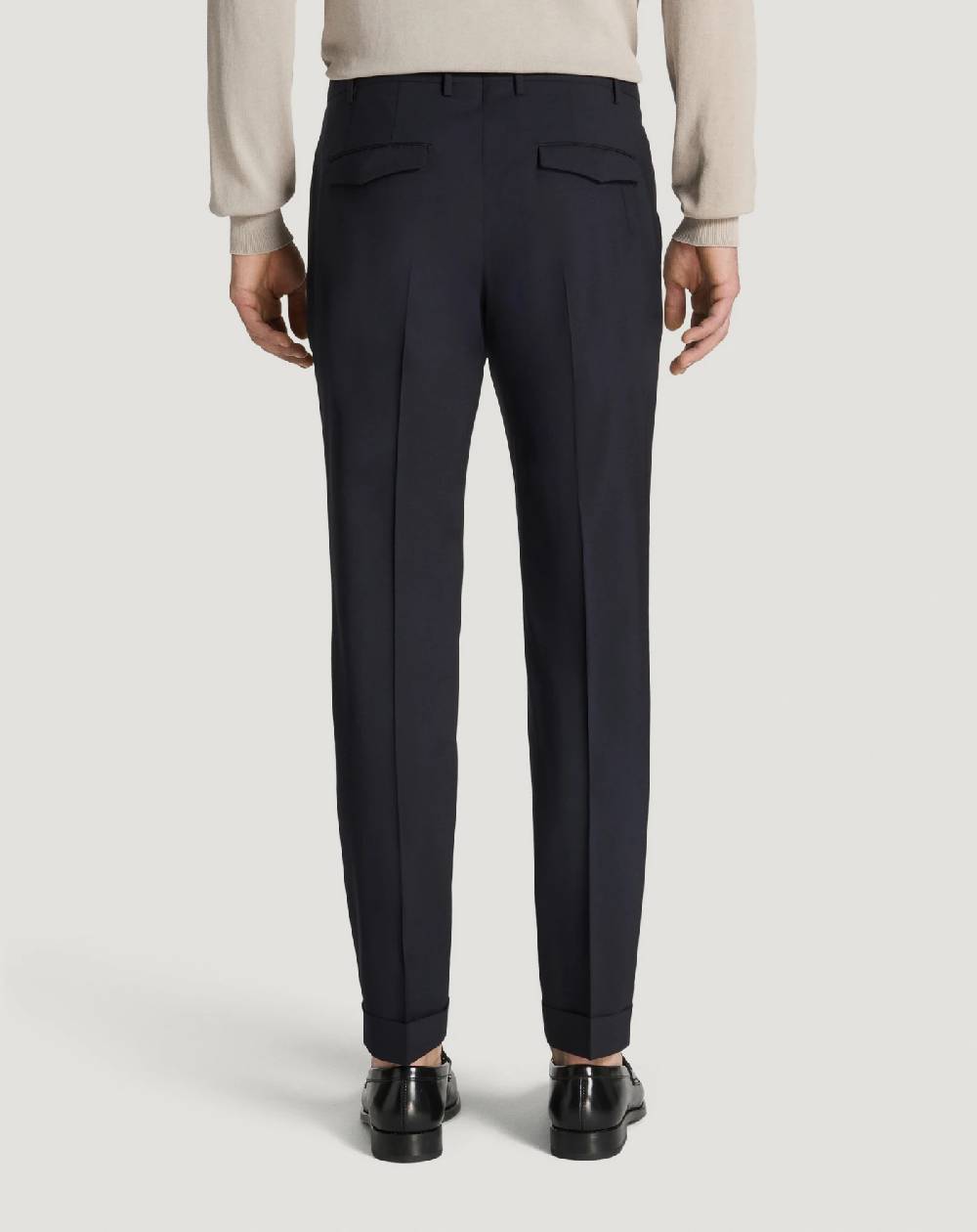 Pt Torino Pantaloni Master in lana four season Qualità
