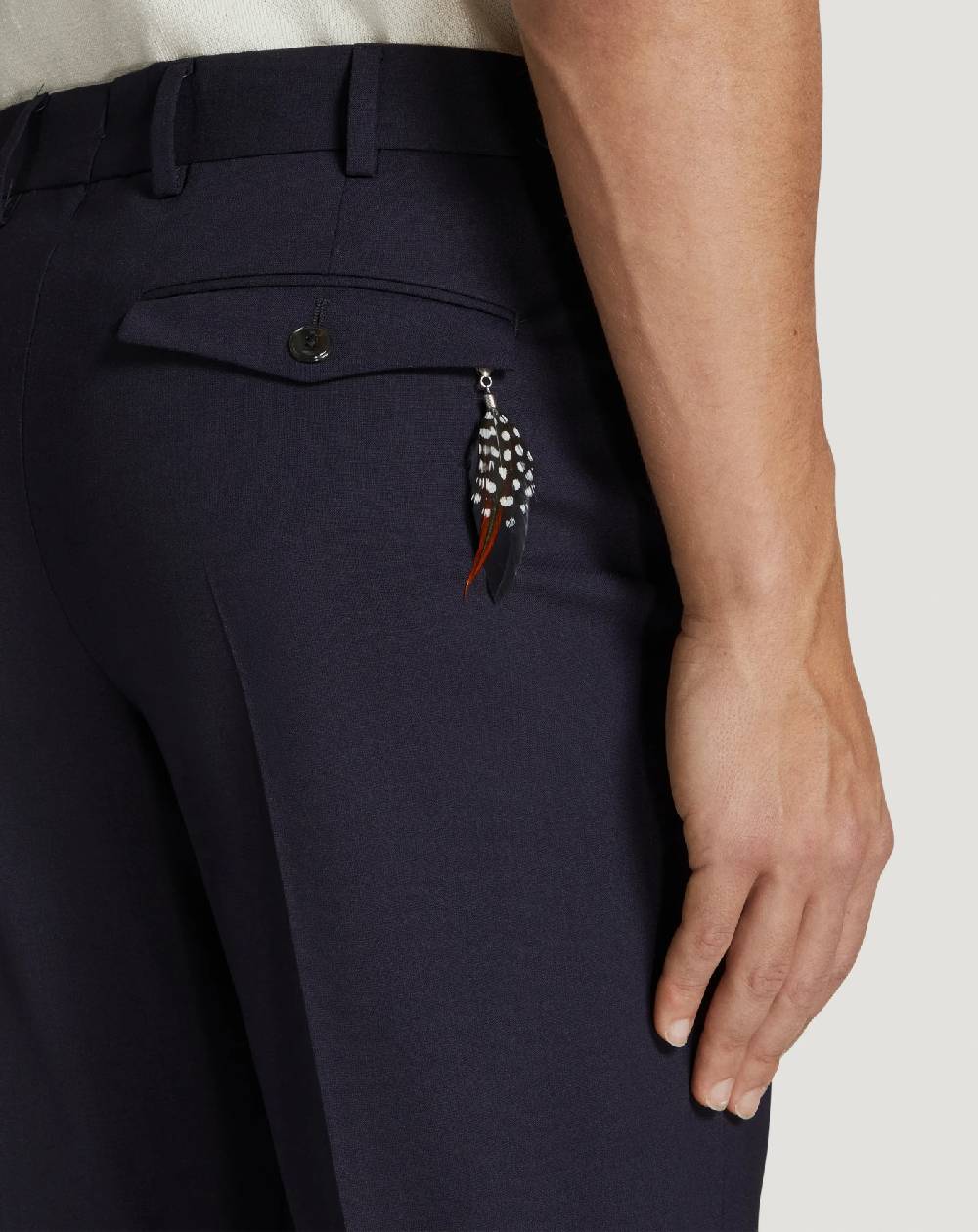 Pt Torino Pantaloni Rebel in lana tropical Vendita