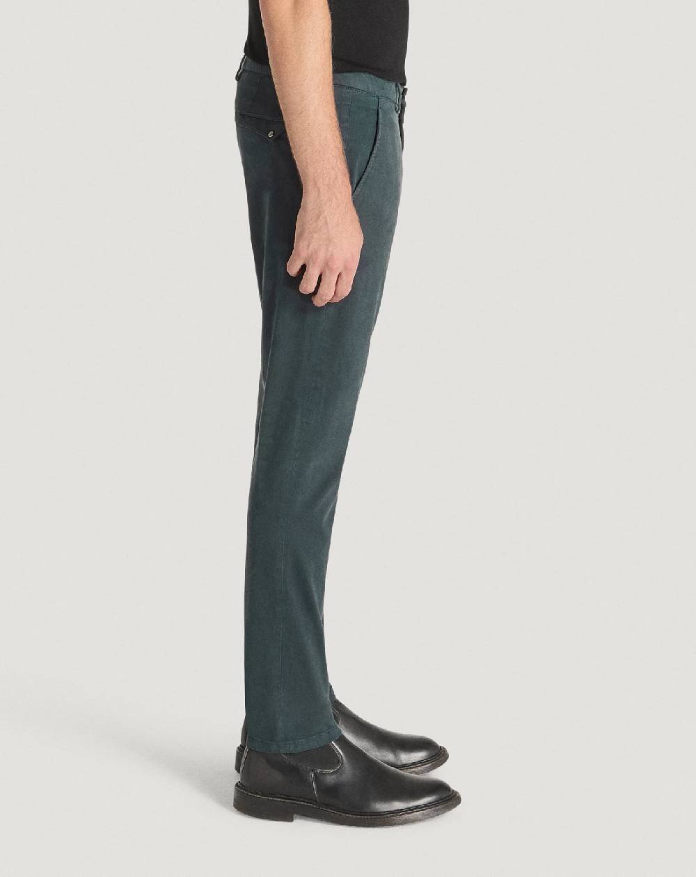 Pt Torino Pantaloni Wonder in satin stretch Soddisfazione Garantita