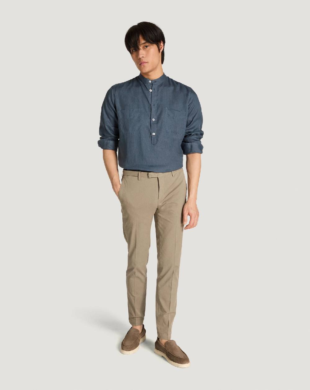 Pt Torino Pantaloni Skinny in gabardina stretch Qualità Garantita