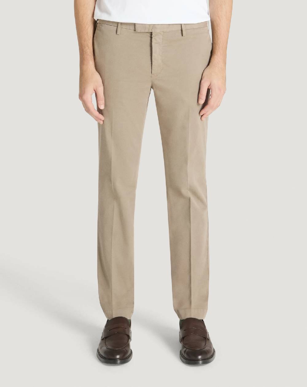 Pt Torino Pantaloni Skinny in cotone batavia Negozi Online
