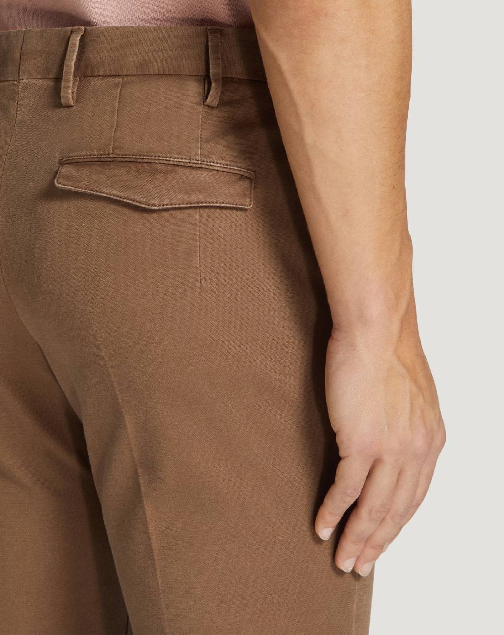 Pt Torino Pantaloni Master in cotone stretch délavé Prezzo Ridotto