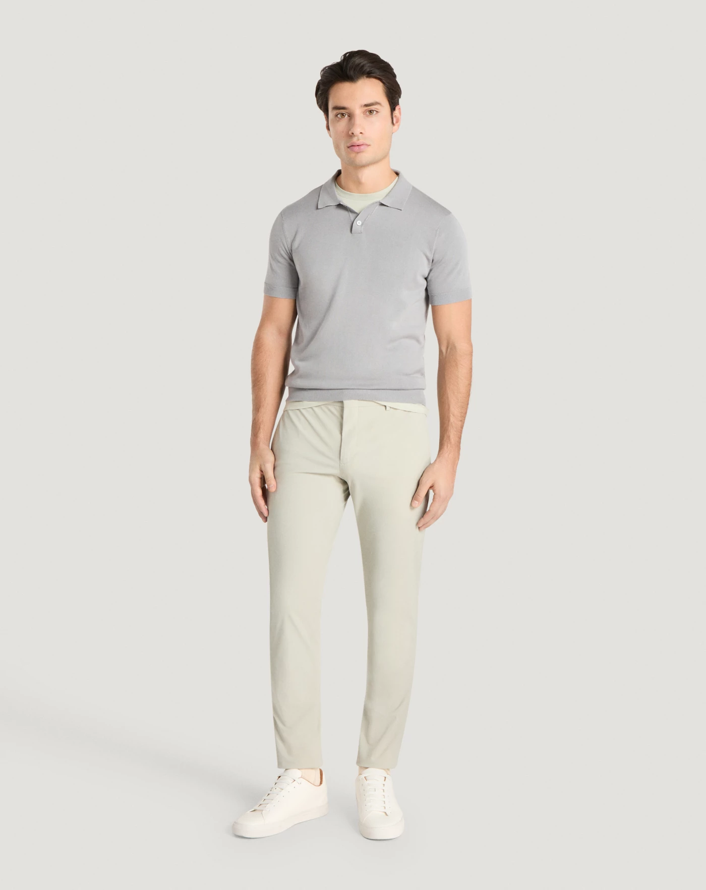Pt Torino Pantaloni Epsilon in tessuto organico stretch Sottocosto