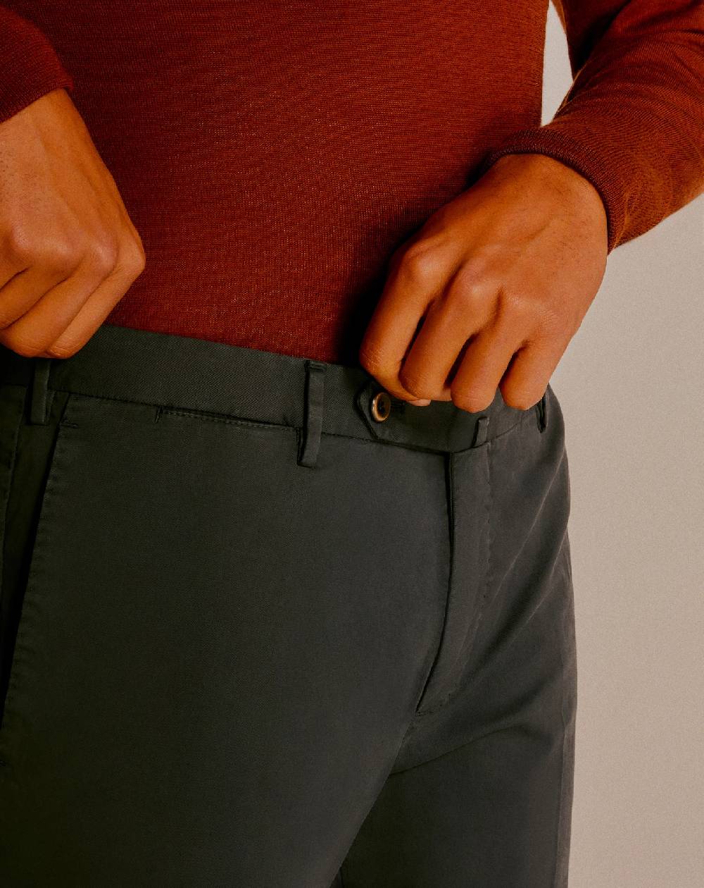 Pt Torino Pantaloni Superslim in gabardina stretch Convenienza
