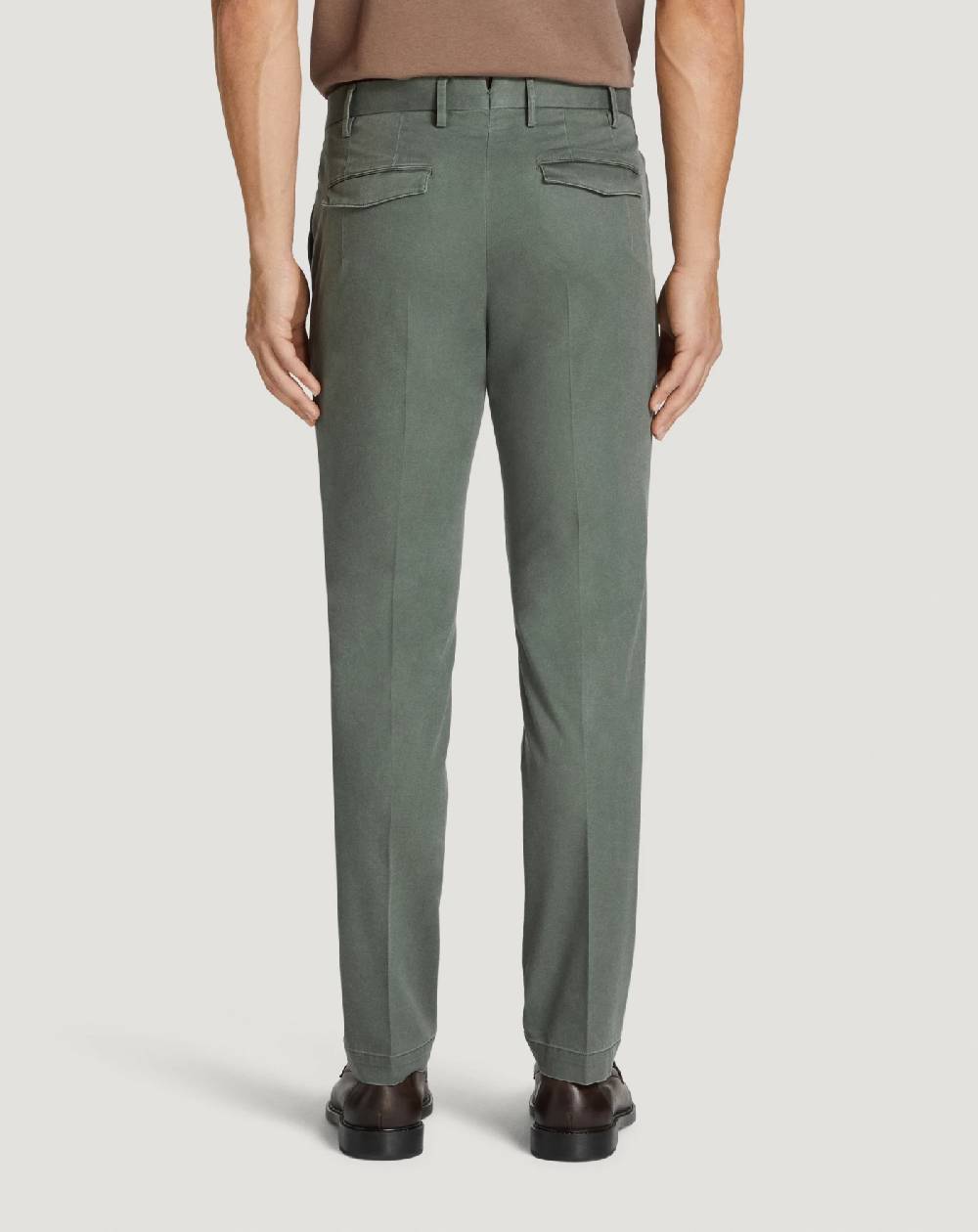 Pt Torino Pantaloni Master in cotone stretch délavé Novità