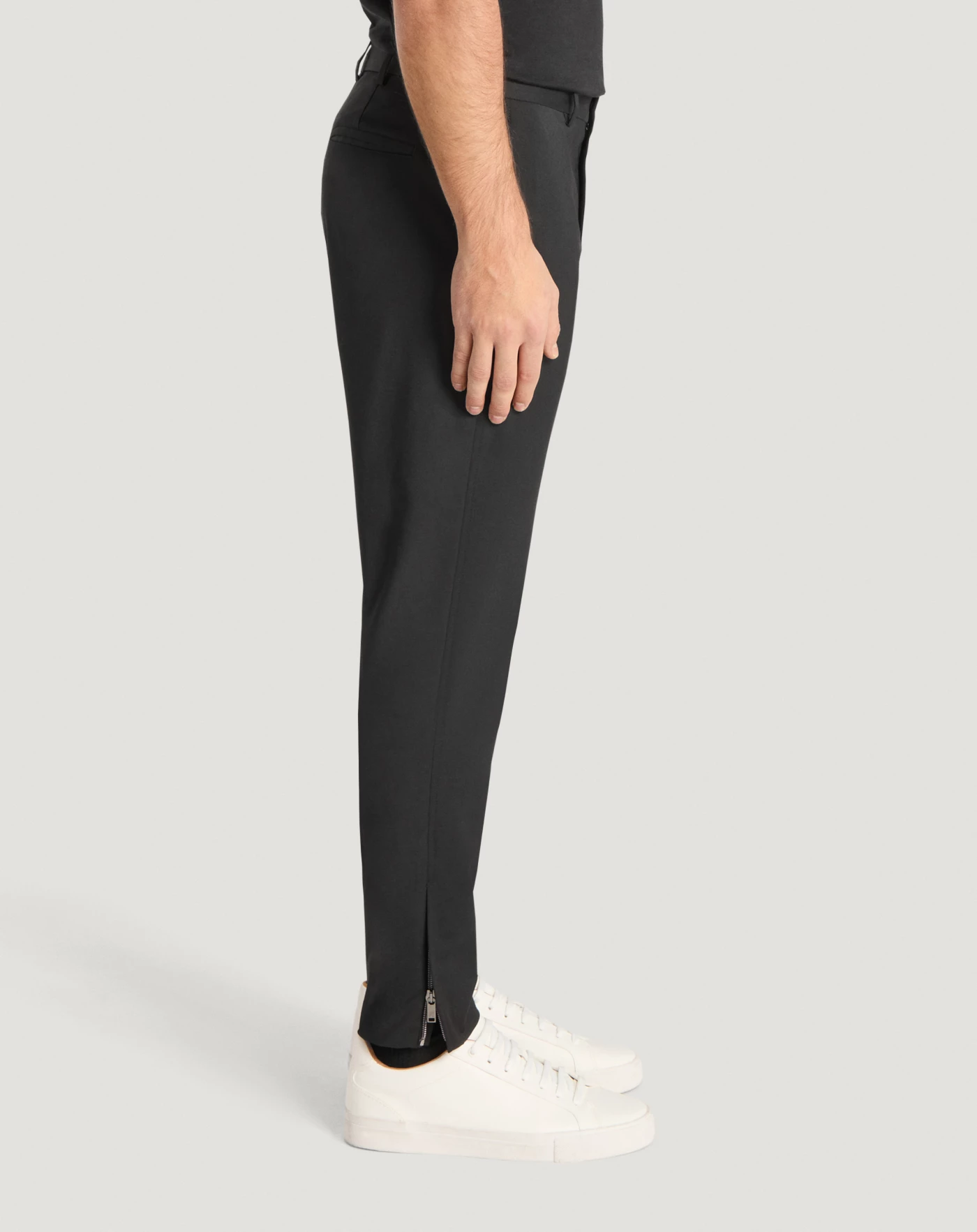 Pt Torino Pantaloni Epsilon Zip in lana active Smaltimento dello stoccaggio