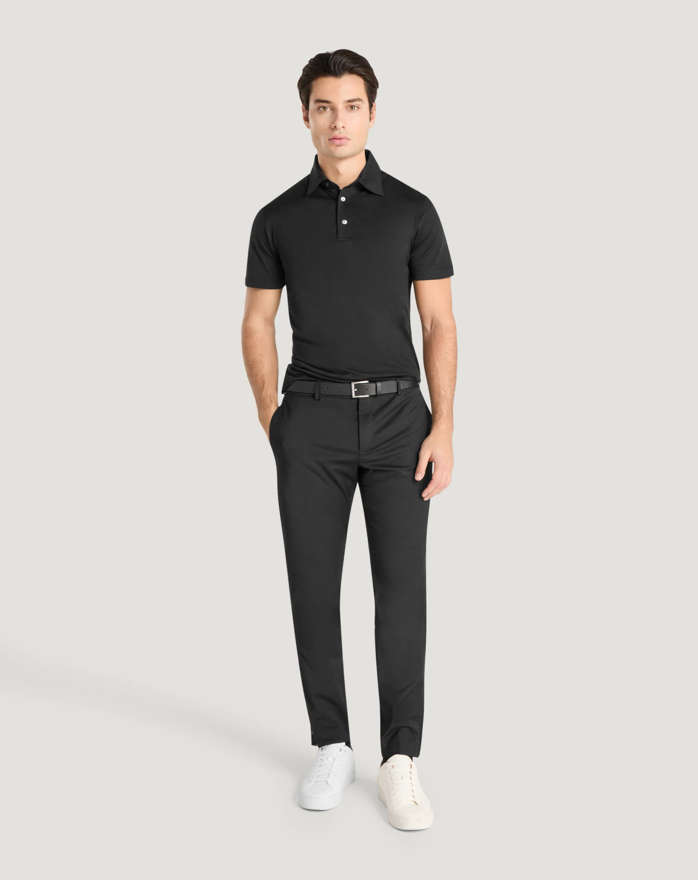 Pt Torino Pantaloni Epsilon Zip in lana active Smaltimento dello stoccaggio