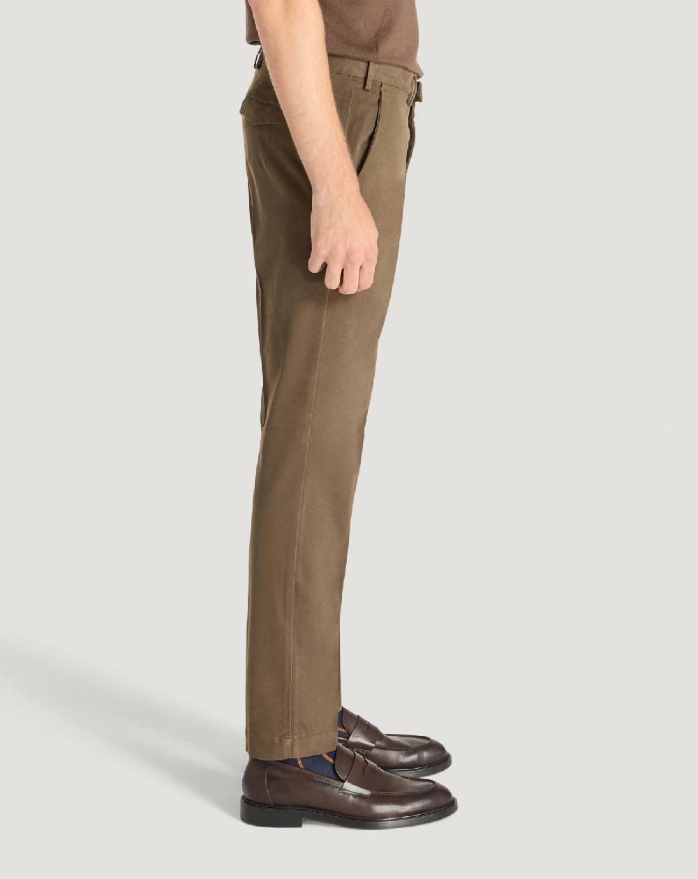 Pt Torino Pantaloni Master in gabardina Economico