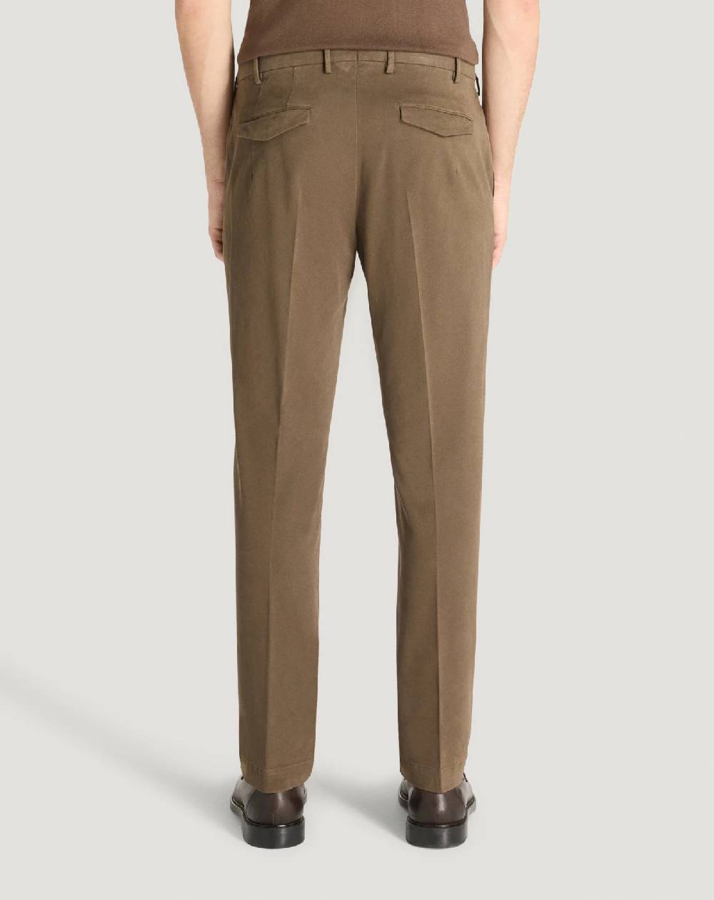 Pt Torino Pantaloni Master in gabardina Economico