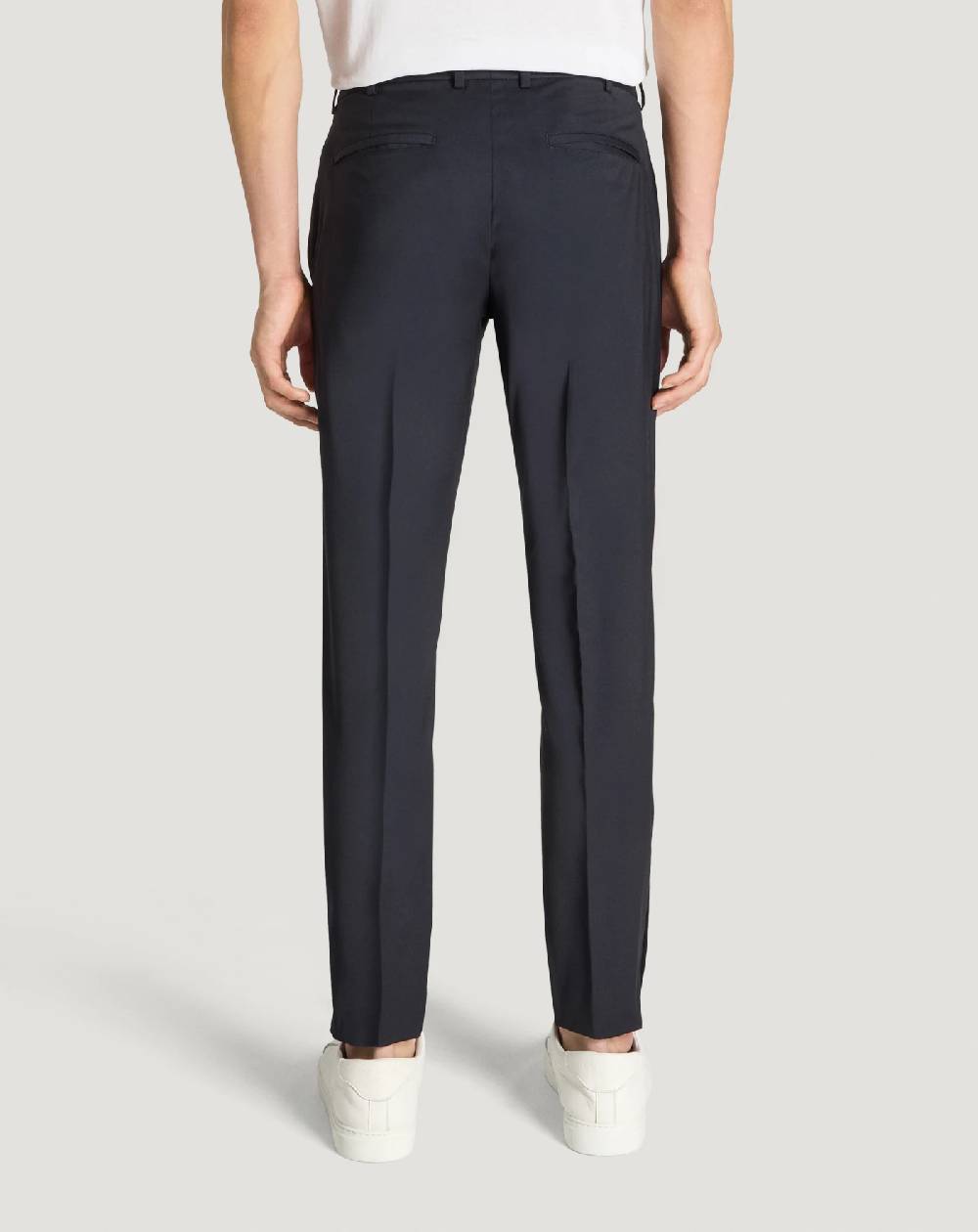 Pt Torino Pantaloni Epsilon Zip in lana active Online