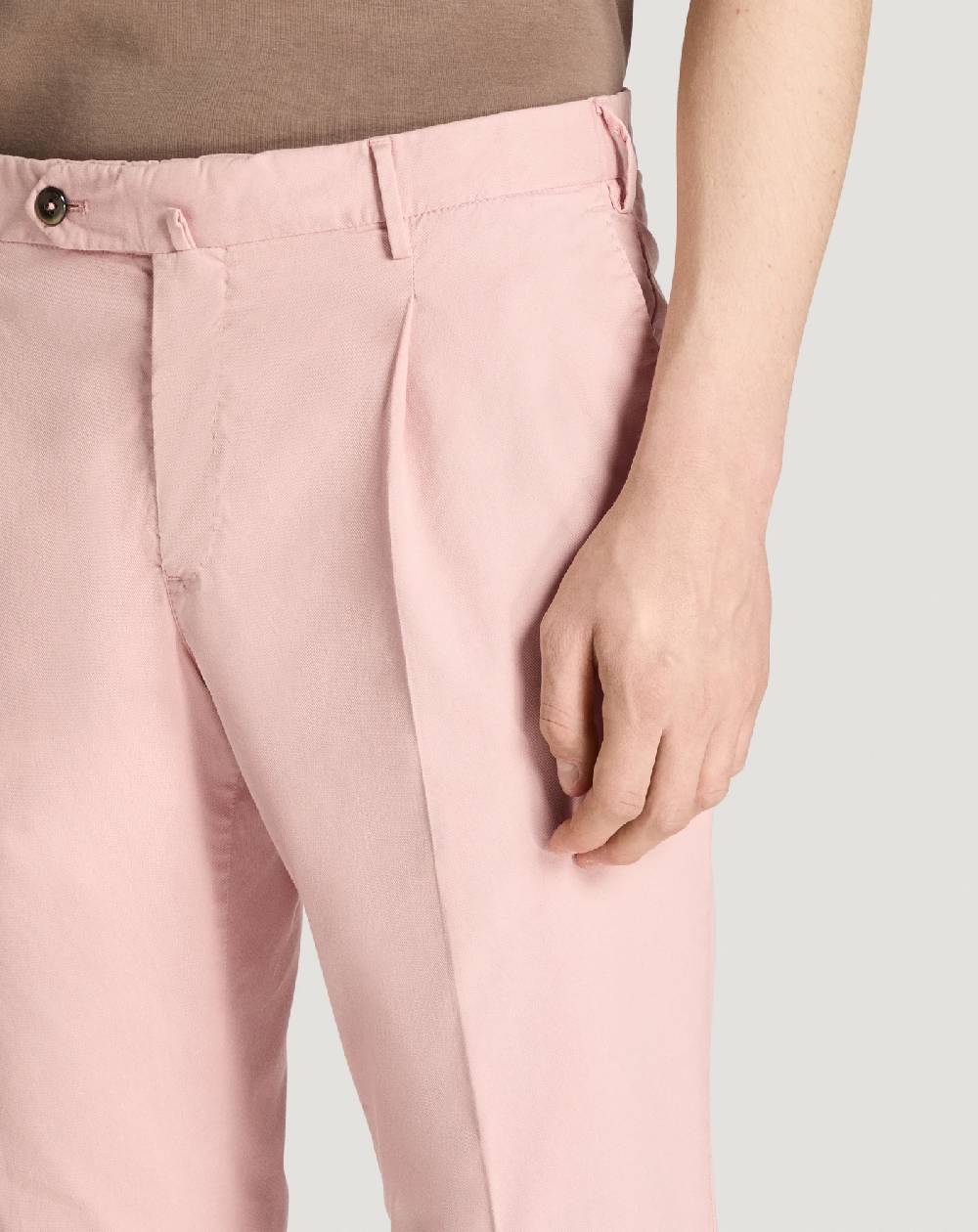 Pt Torino Pantaloni Superslim in twill stretch Offerte esclusive