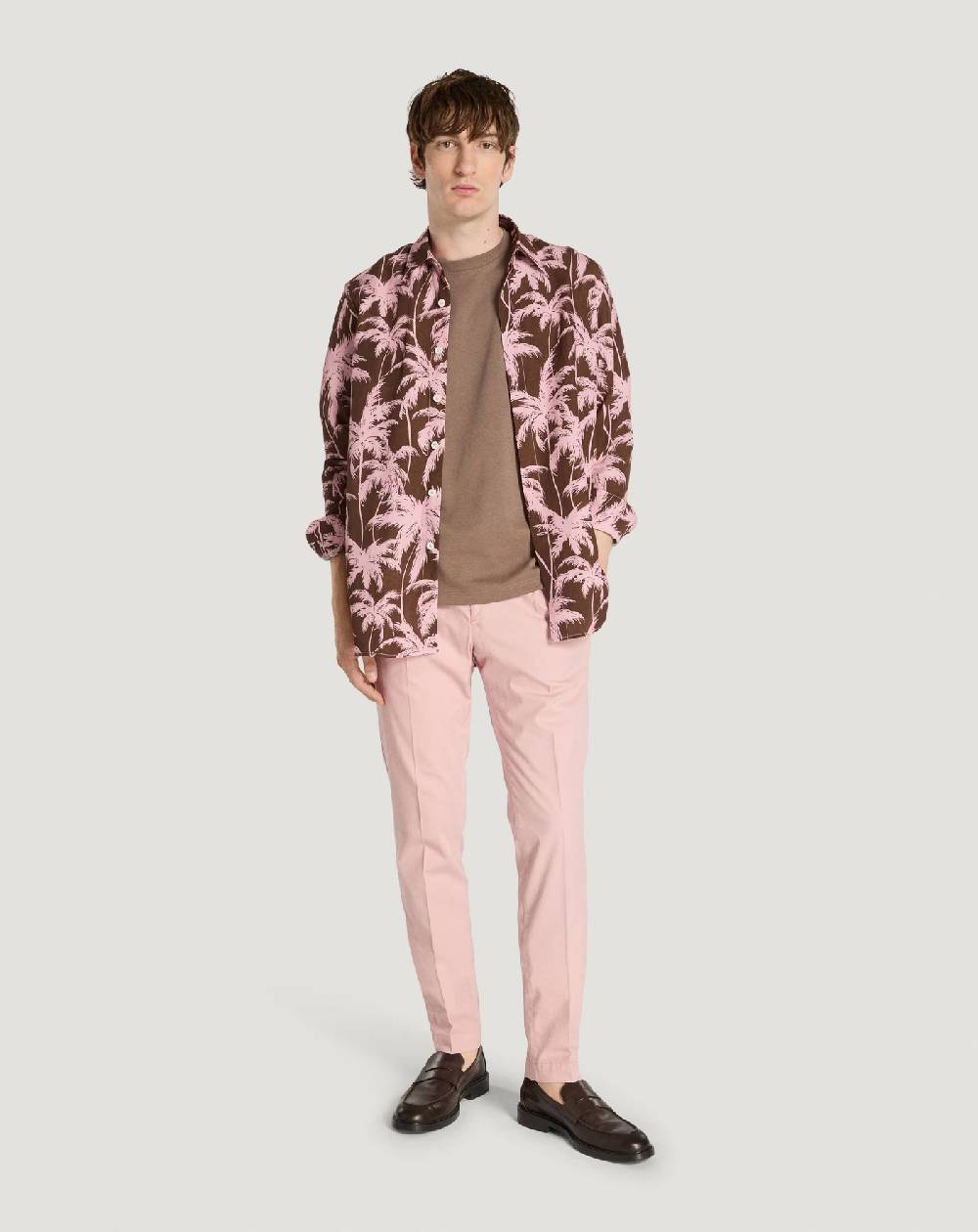 Pt Torino Pantaloni Superslim in twill stretch Offerte esclusive