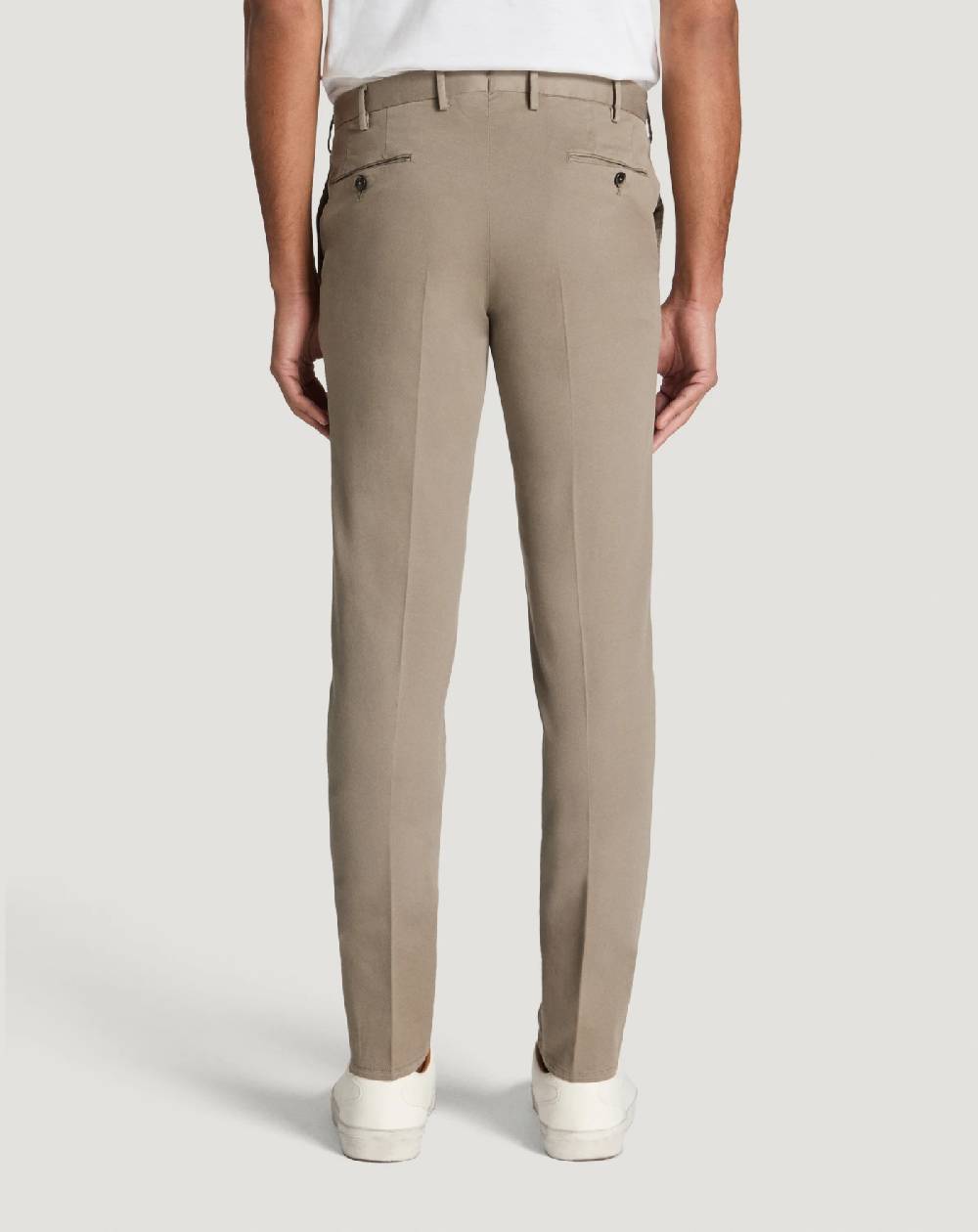 Pt Torino Pantaloni Superslim in tricotina stretch Vendita Calda