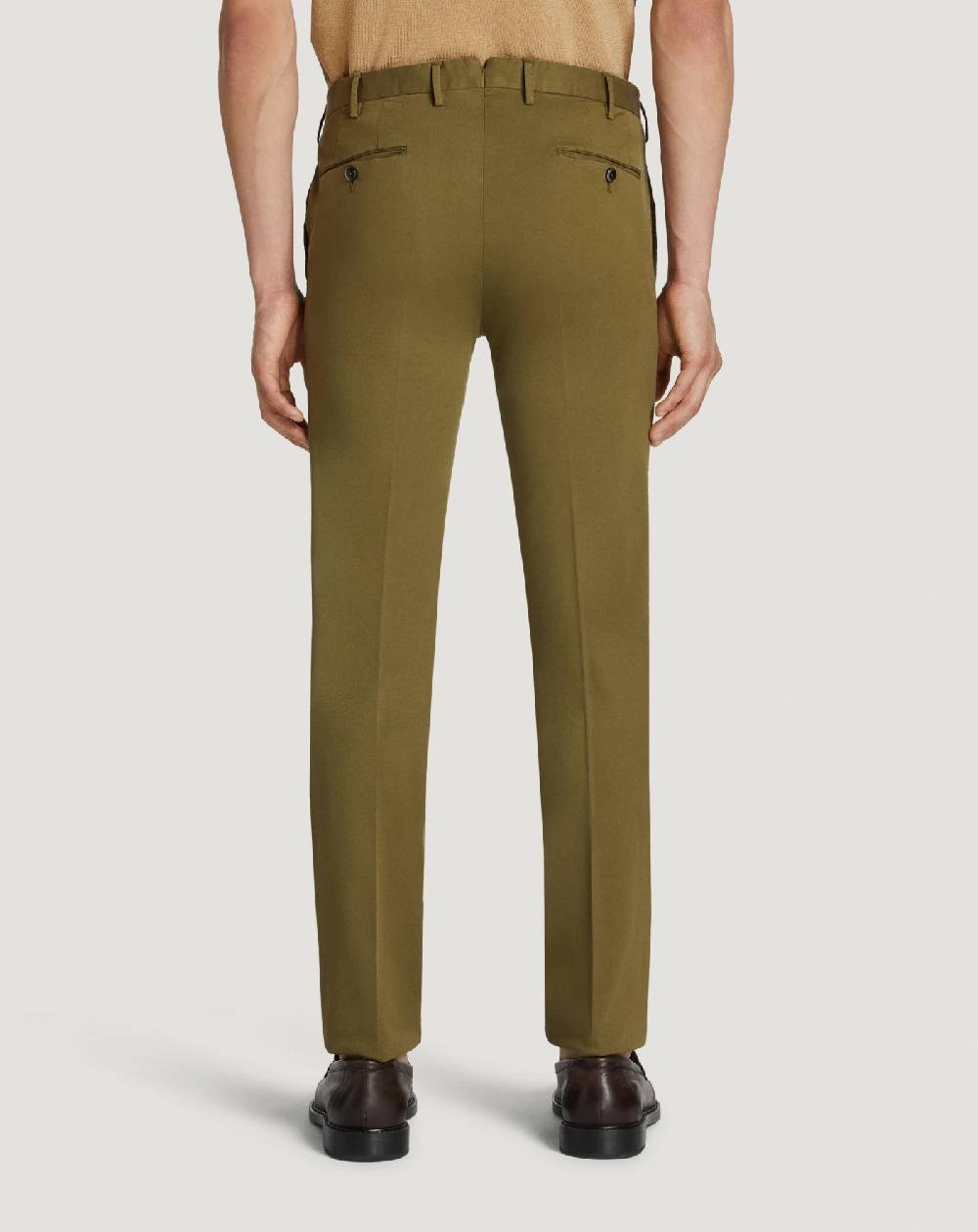 Pt Torino Pantaloni Superslim in tricotina stretch Vendita Economica