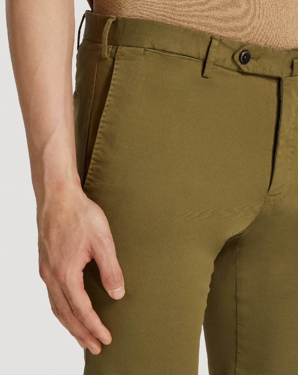 Pt Torino Pantaloni Superslim in tricotina stretch Vendita Economica
