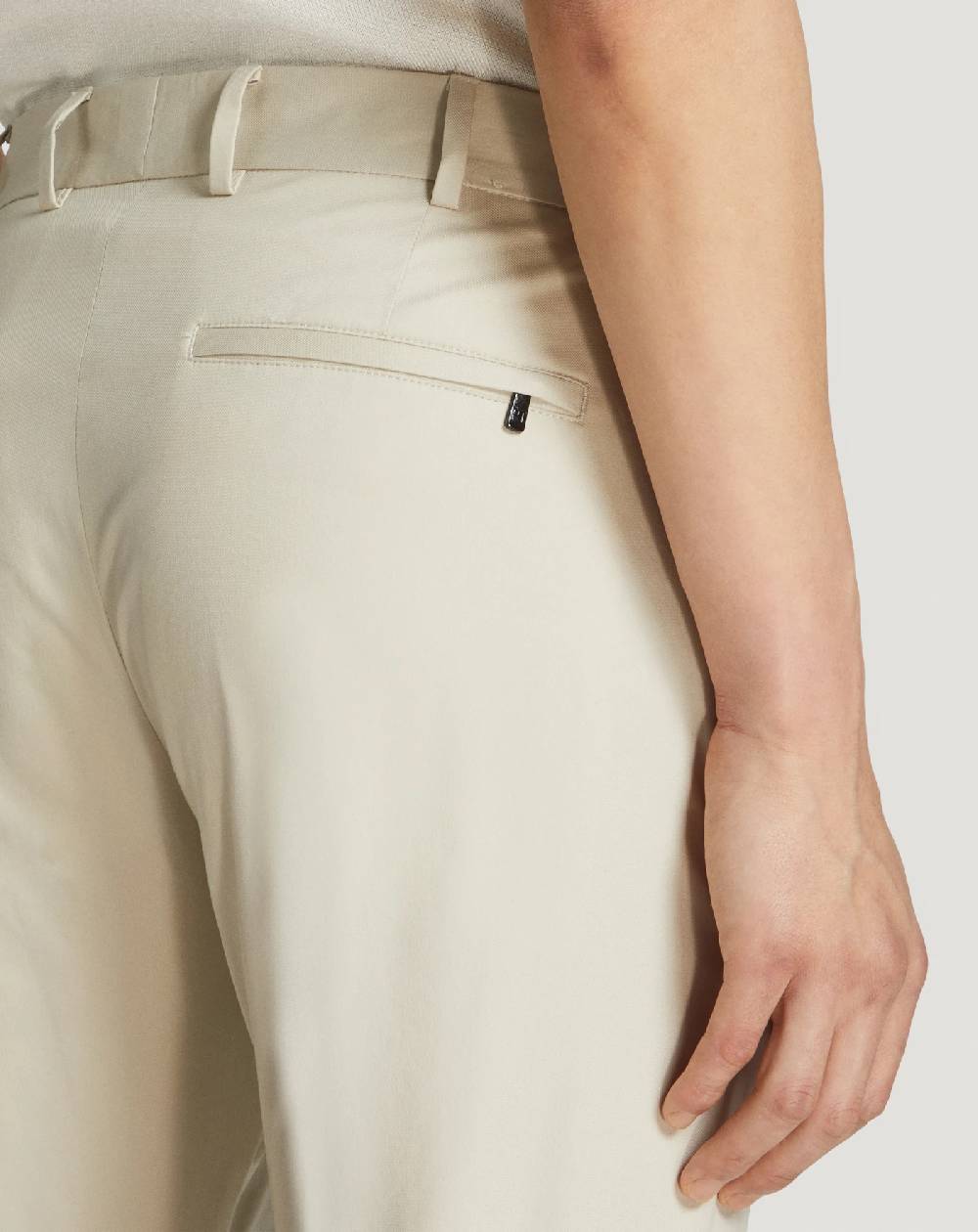 Pt Torino Pantaloni Epsilon in techno cotone Saldi Di Fabbrica