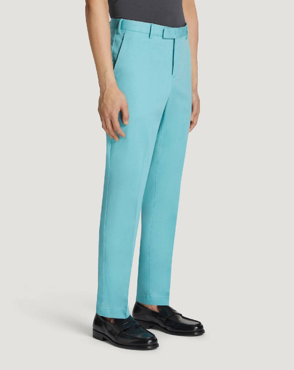 Pt Torino Pantaloni Master in cotone stretch délavé In Saldo