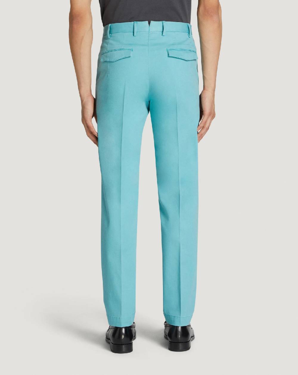 Pt Torino Pantaloni Master in cotone stretch délavé In Saldo