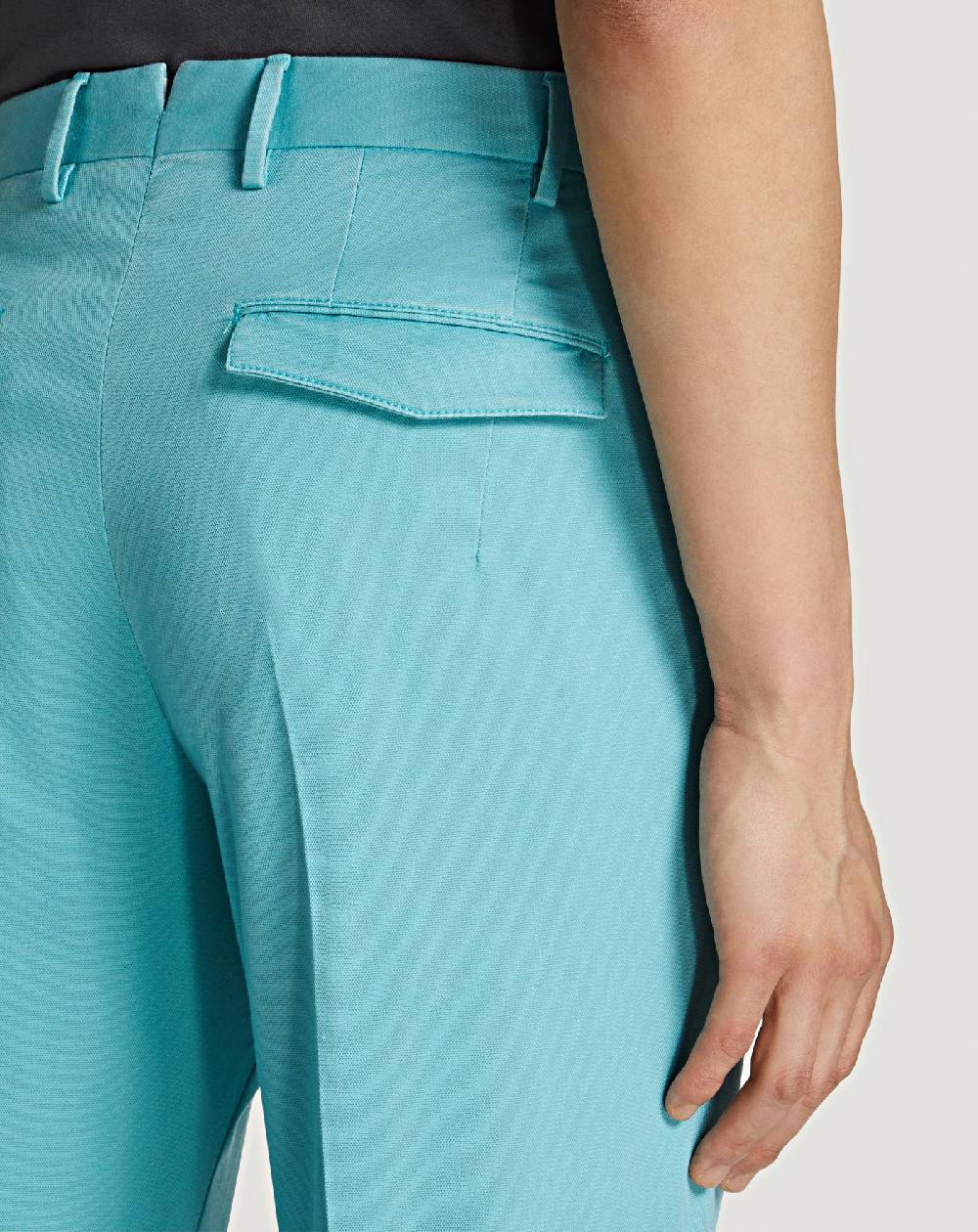 Pt Torino Pantaloni Master in cotone stretch délavé In Saldo