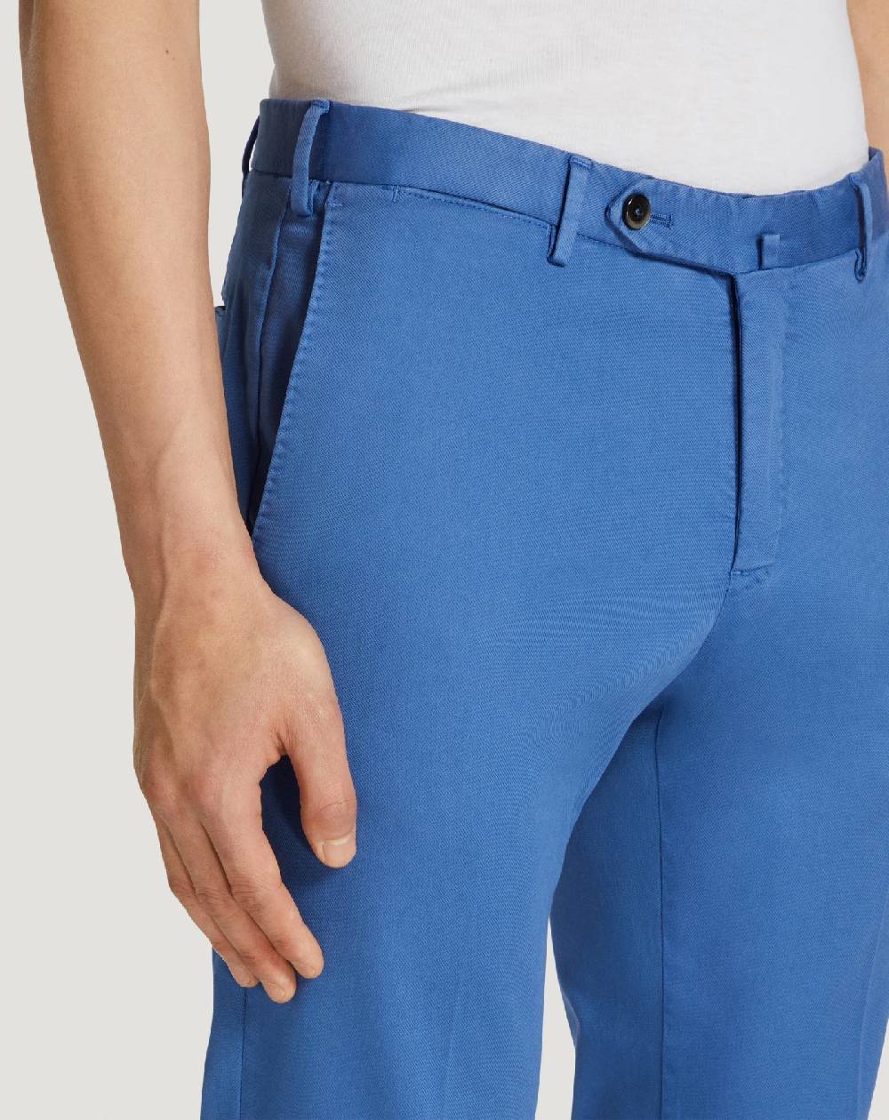 Pt Torino Pantaloni Superslim in tricotina stretch Nuova