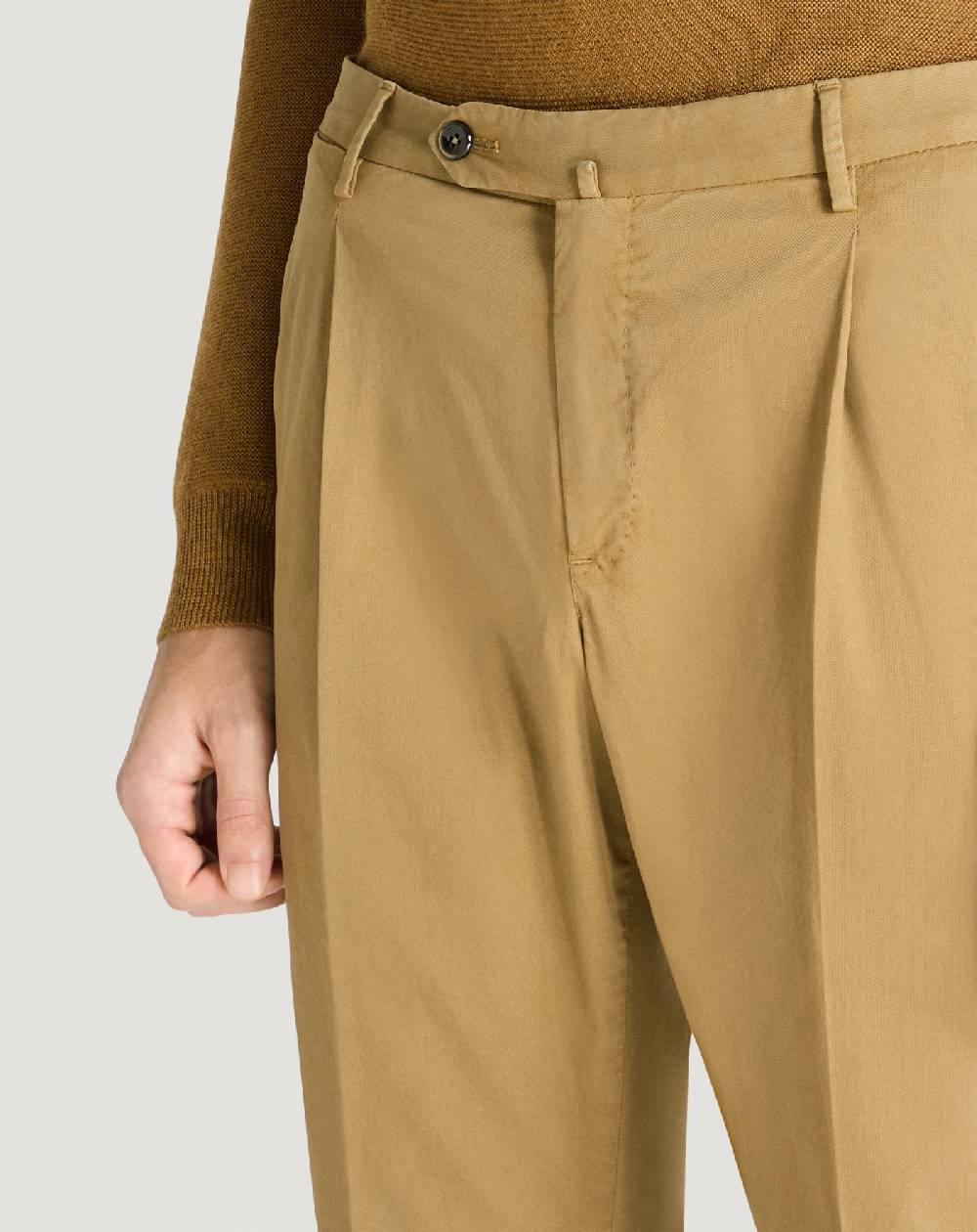Pt Torino Pantaloni Superslim in gabardina stretch Moda