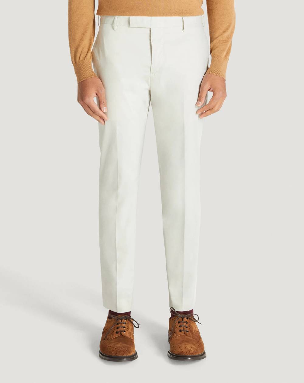 Pt Torino Pantaloni Dieci in gabardina stretch 2025