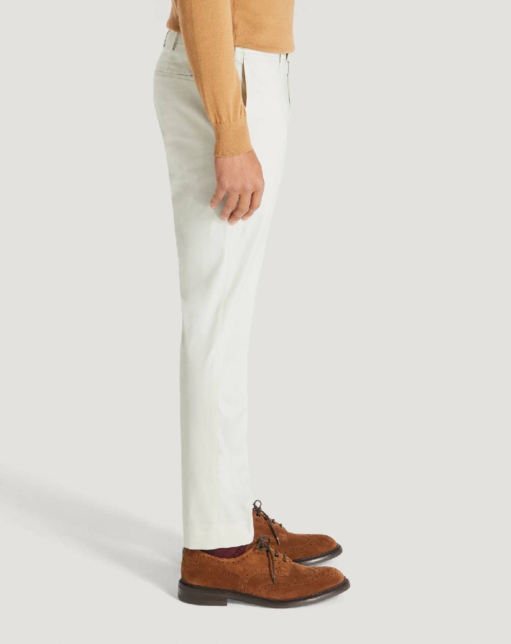 Pt Torino Pantaloni Dieci in gabardina stretch 2025
