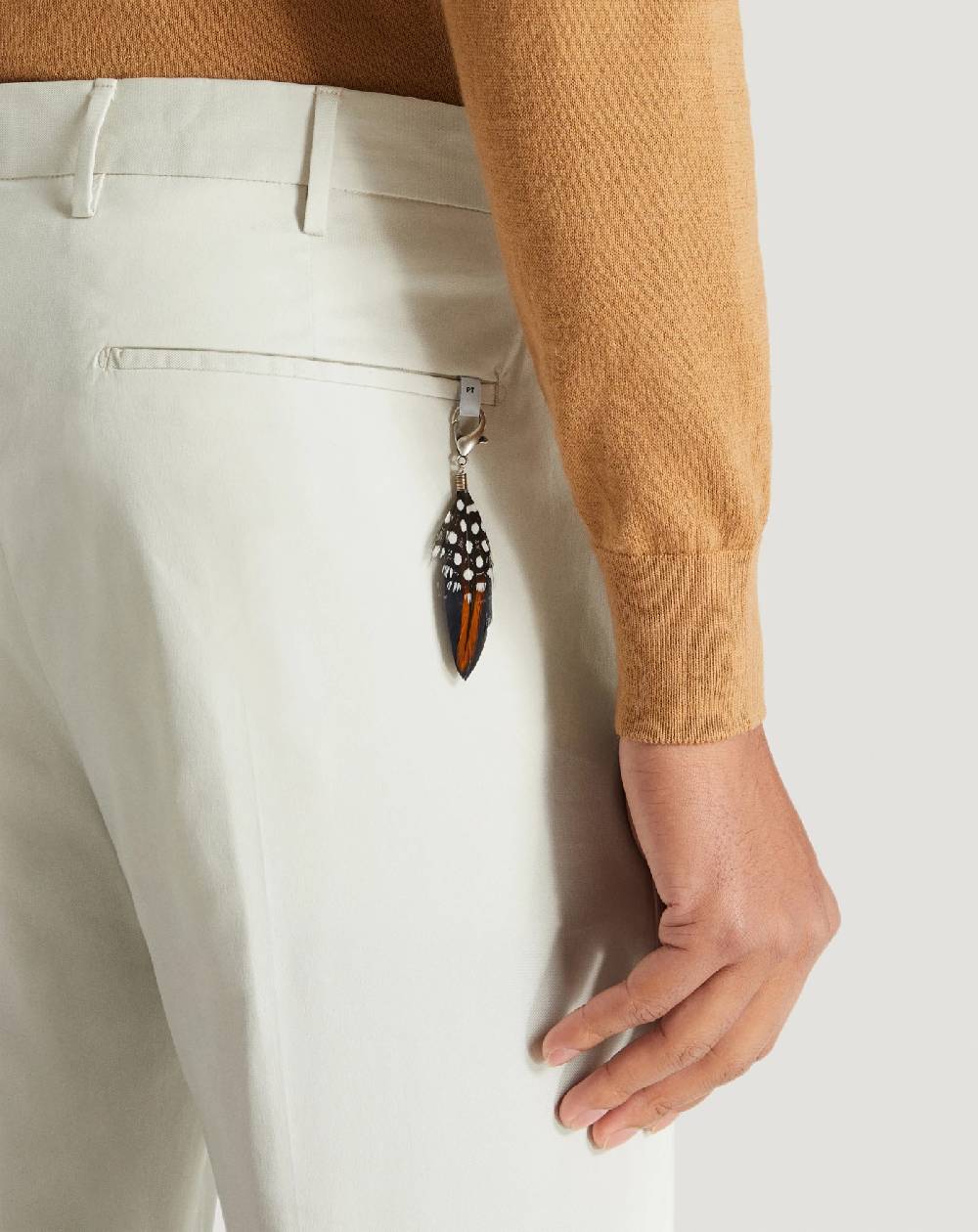 Pt Torino Pantaloni Dieci in gabardina stretch 2025