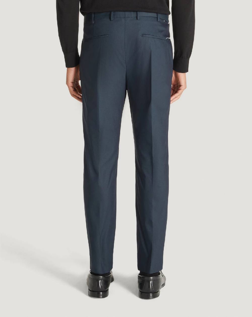 Pt Torino Pantaloni Dieci in gabardina stretch Italia