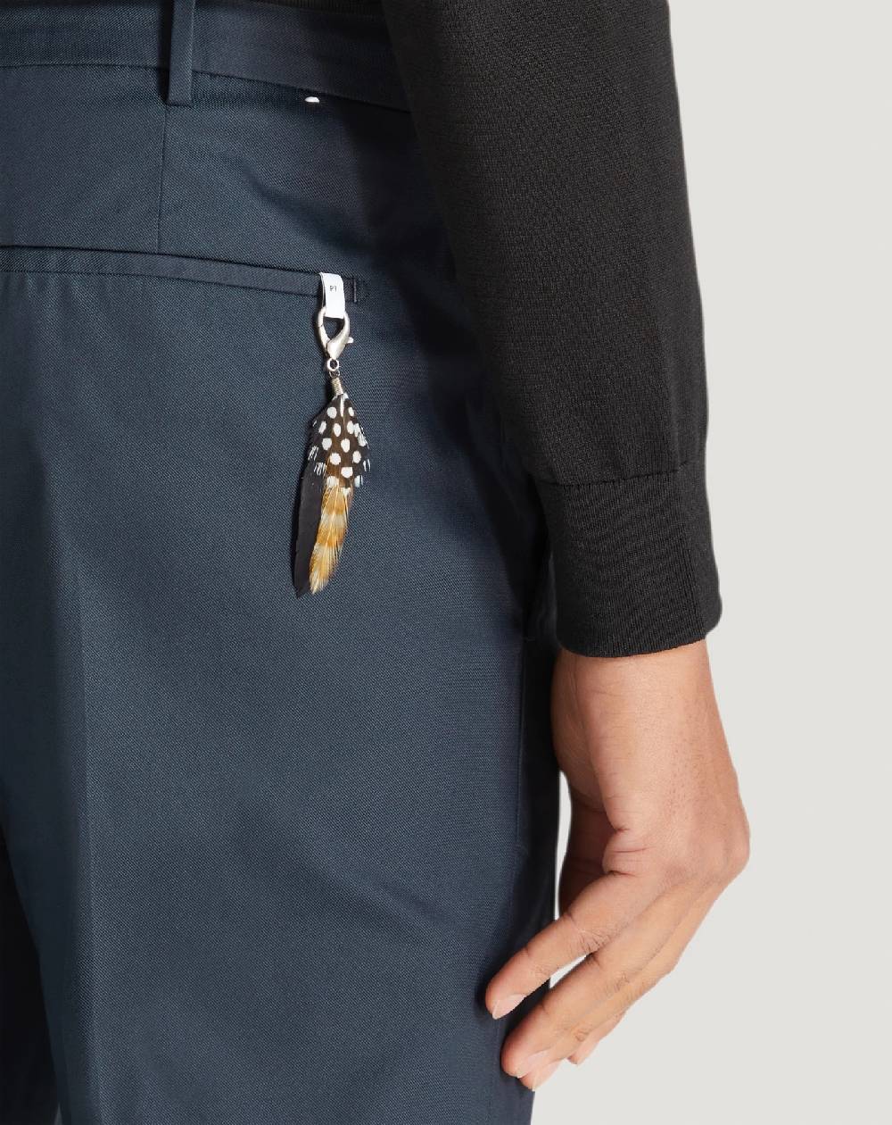 Pt Torino Pantaloni Dieci in gabardina stretch Italia