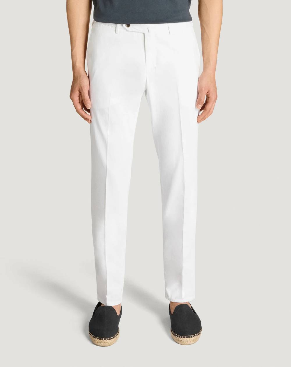 Pt Torino Pantaloni Superslim in silkochino In Linea