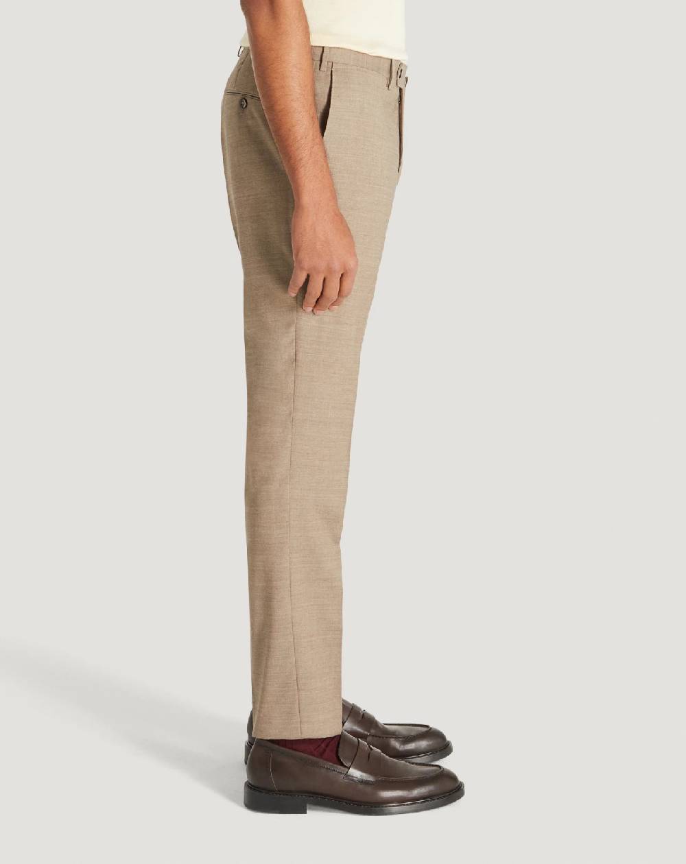 Pt Torino Pantaloni Superslim in lana four season Promozione