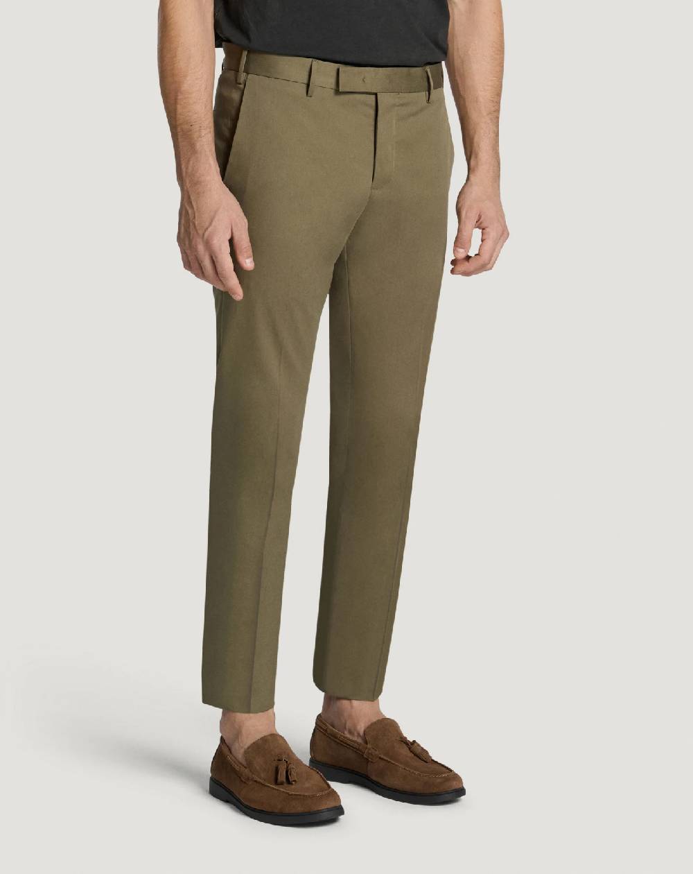 Pt Torino Pantaloni Dieci in twill Spedizione Gratuita