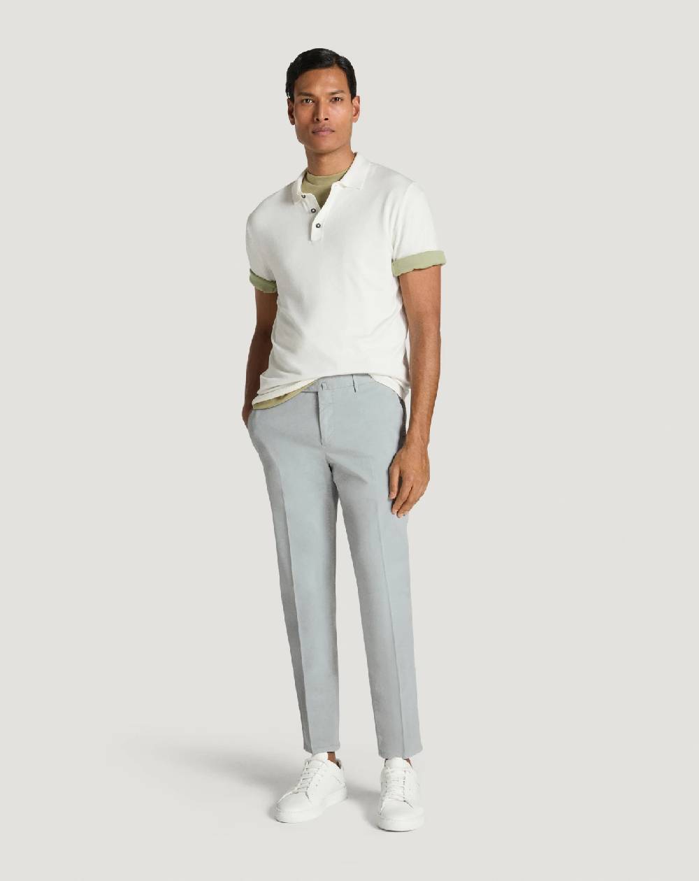 Pt Torino Pantaloni Slim in gabardina stretch Acquista Ora