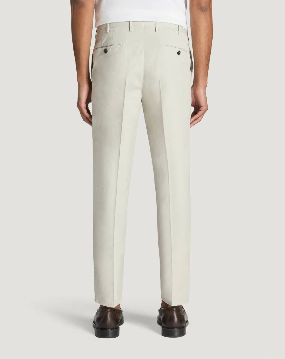 Pt Torino Pantaloni Slim in gabardina stretch Consegna Veloce