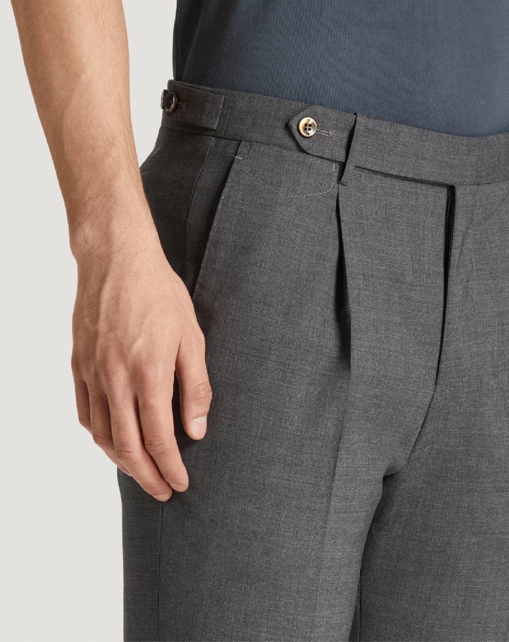 Pt Torino Pantaloni Gentleman in lana four season Promozione Limitata