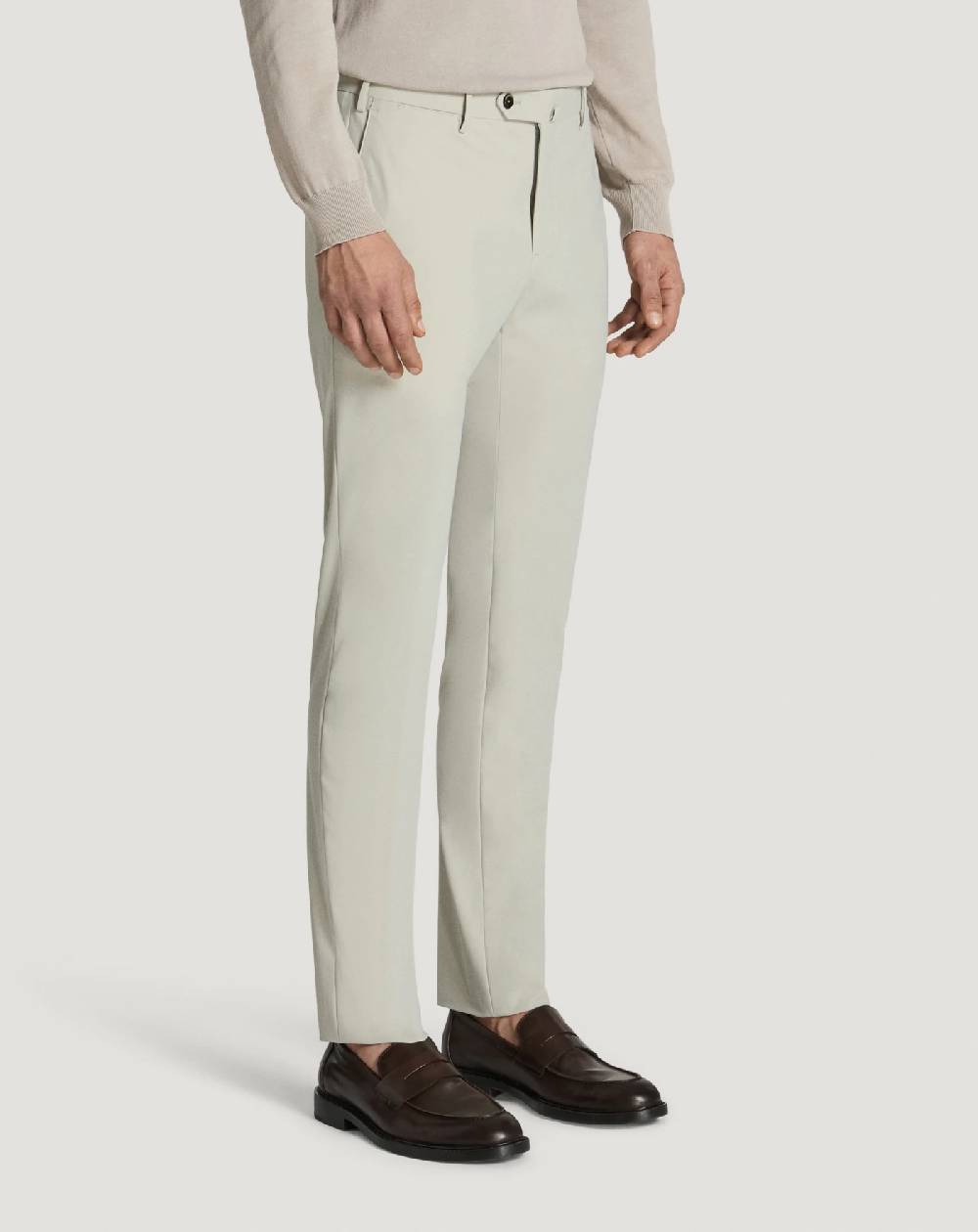 Pt Torino Pantaloni Slim in tessuto organico stretch Convenienza