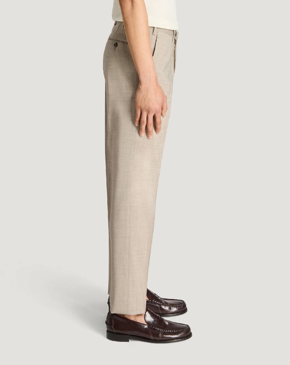 Pt Torino Pantaloni Slim in lana four season Novità
